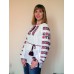 Embroidered blouse "Petrykivka Red"